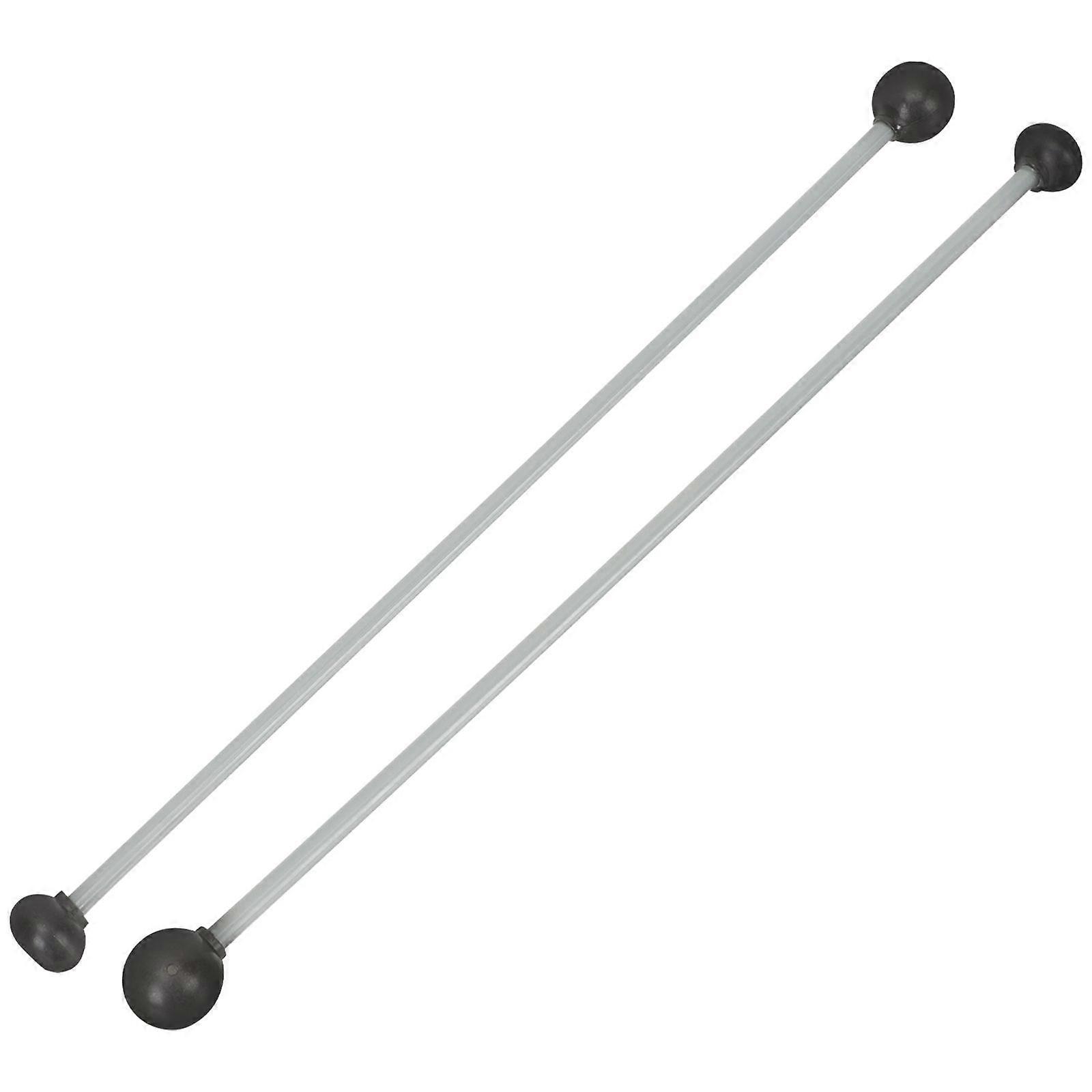 2pcs Portable Double-head Xylophone Mallets Percussion Instrument Drumstick Marimba Mallet