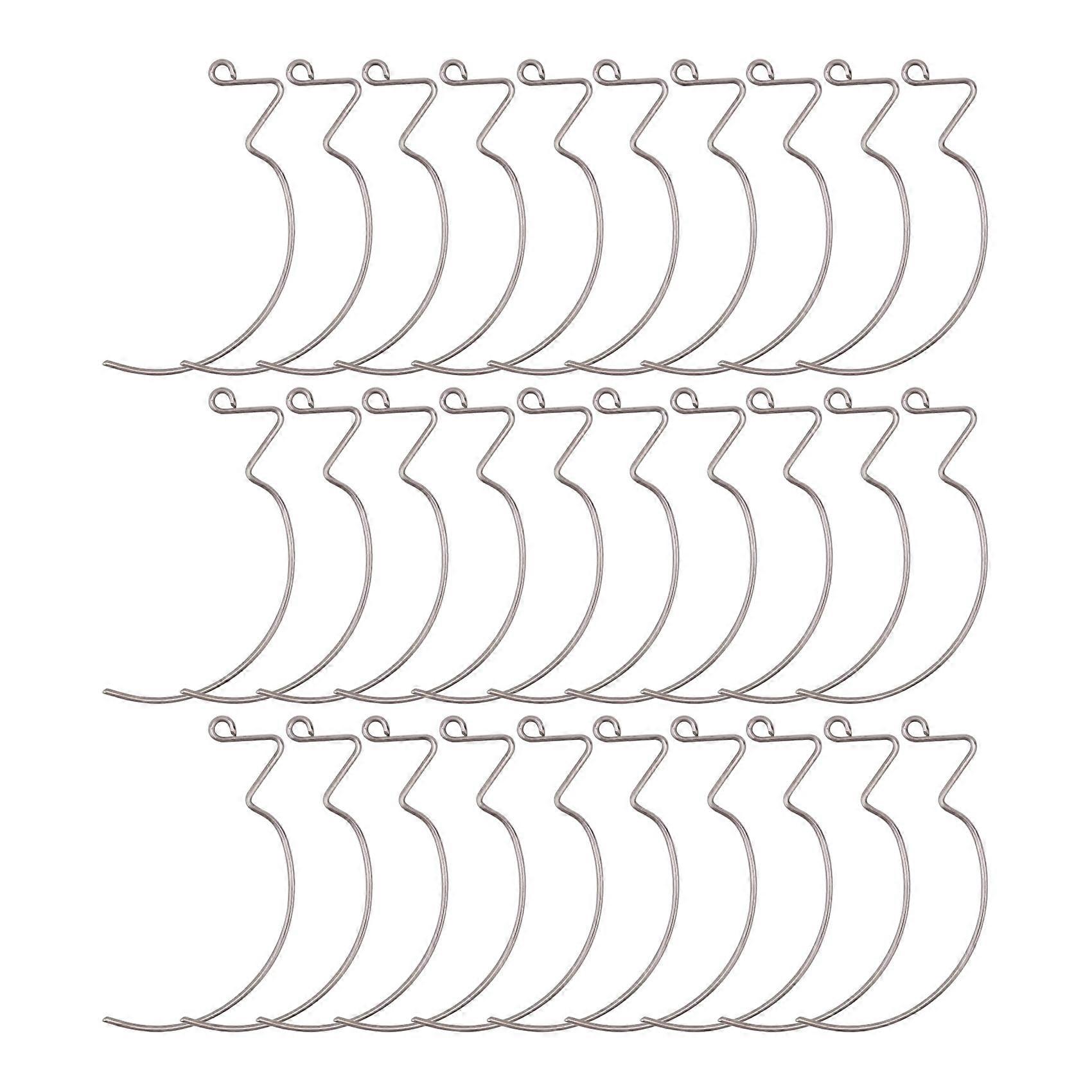 30 Pcs Monkey Hooks Super Hooks Stainless Steel Monkey Hooks