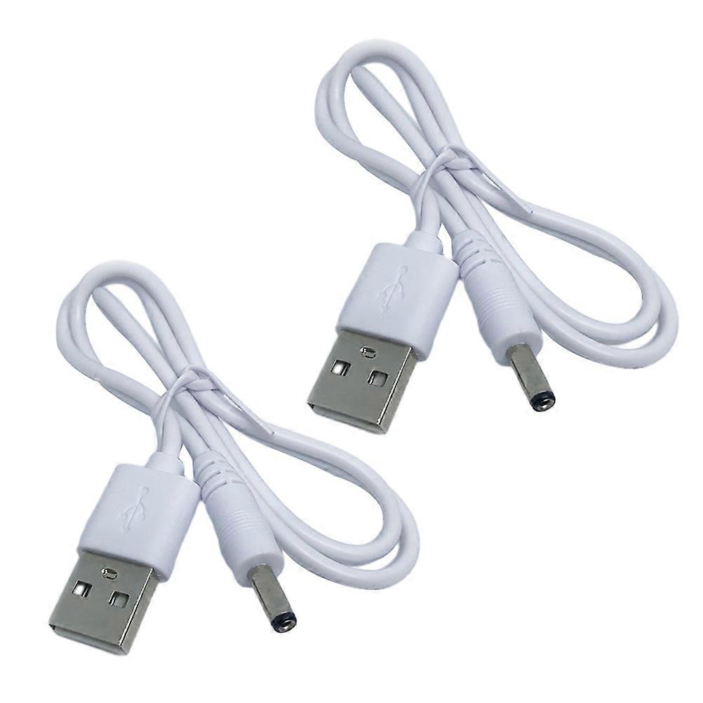 USB Dc Charging Cable Dc Power Cord for Home Use 4Pcs Kit