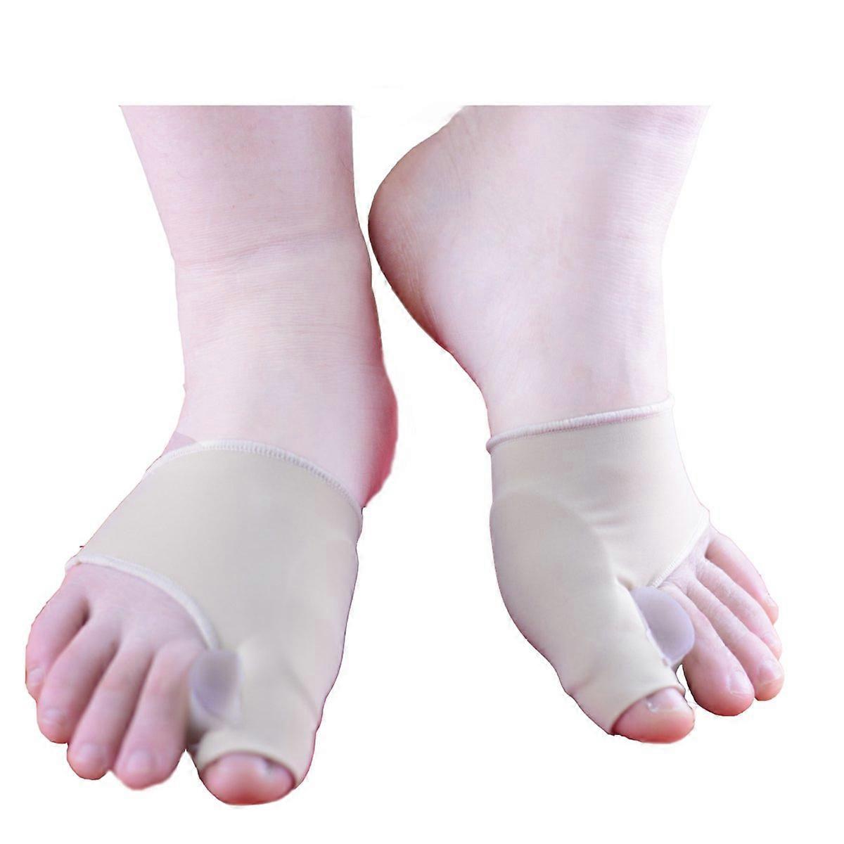 Bunion Relief Gel Toe Separator Sleeve with Soft Pad for Toe Alignment and Post Surgery Support