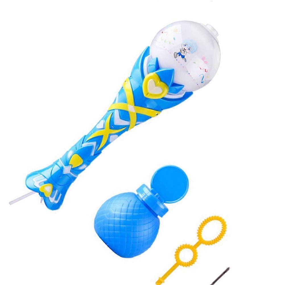 Electric Bubble Wand for Bubble Making with Light and Music Automatic Toy