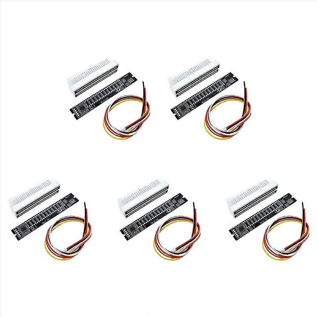 Mini Dual 12 Level Indicator VU Meter with AGC Mode, DIY KITS