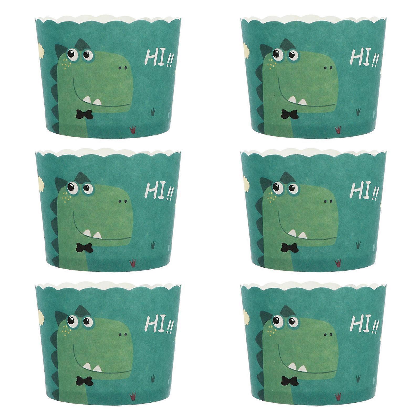 Mini Cake Cup For Party Baking Cups Square Base Round Top 150Pack