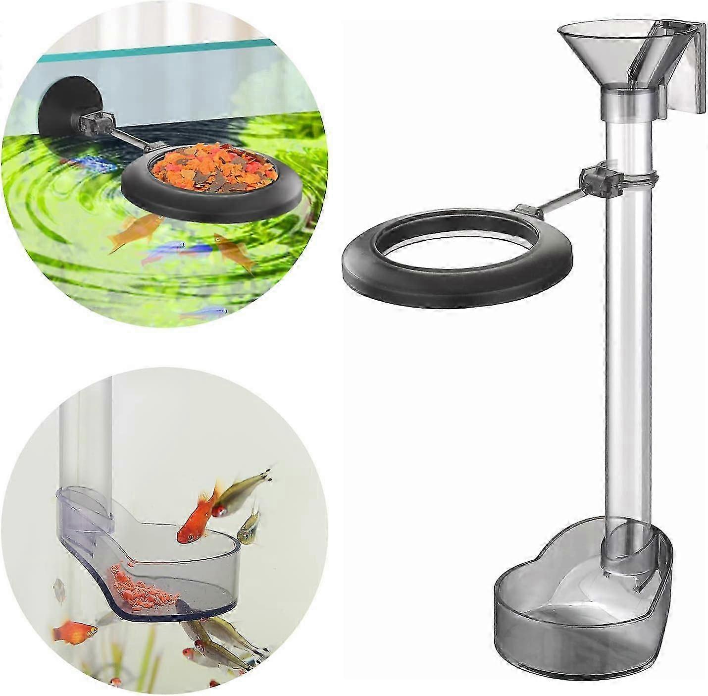 Akvariumfoderring och skålset för räkor 2 delar