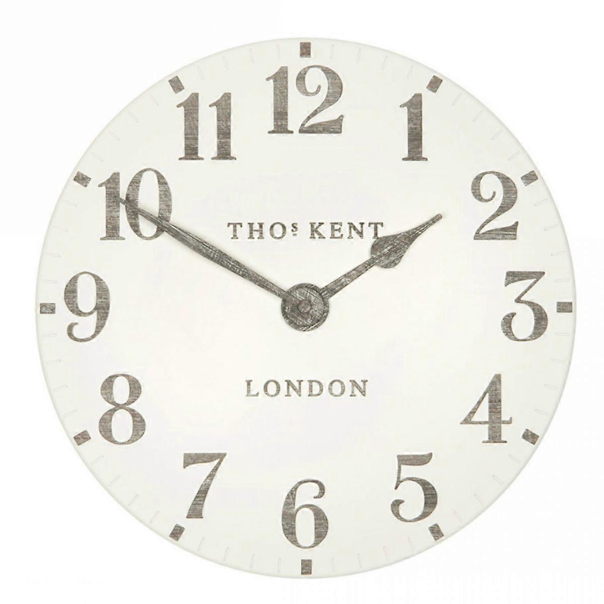 Wall Clock: 30cm Thomas Kent Wall Clock, Limestone