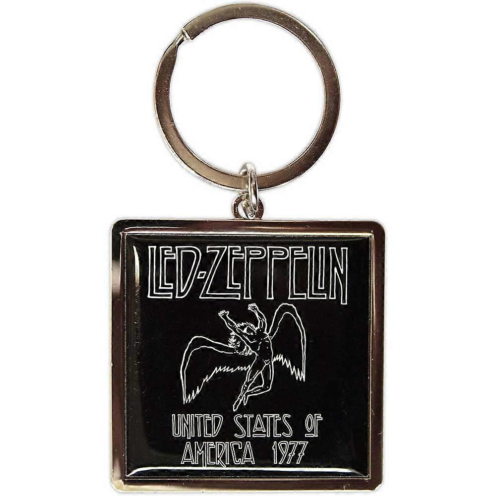 Led Zeppelin Keyring 1977 USA Tour Keychain