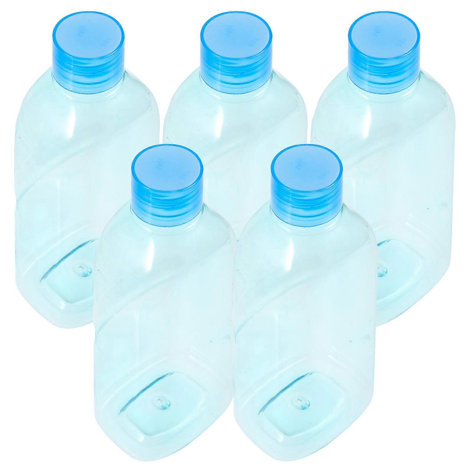 Blue Empty Bottles Multi-Function Small Bottles for Storage Use 10Pcs Plastic