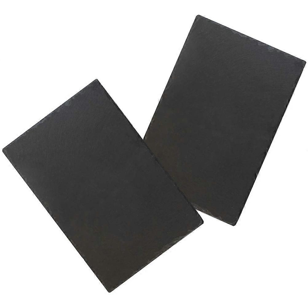 Stone Plate Multi-Function Steak Plate Serving 2Pcs for Restaurant Use
