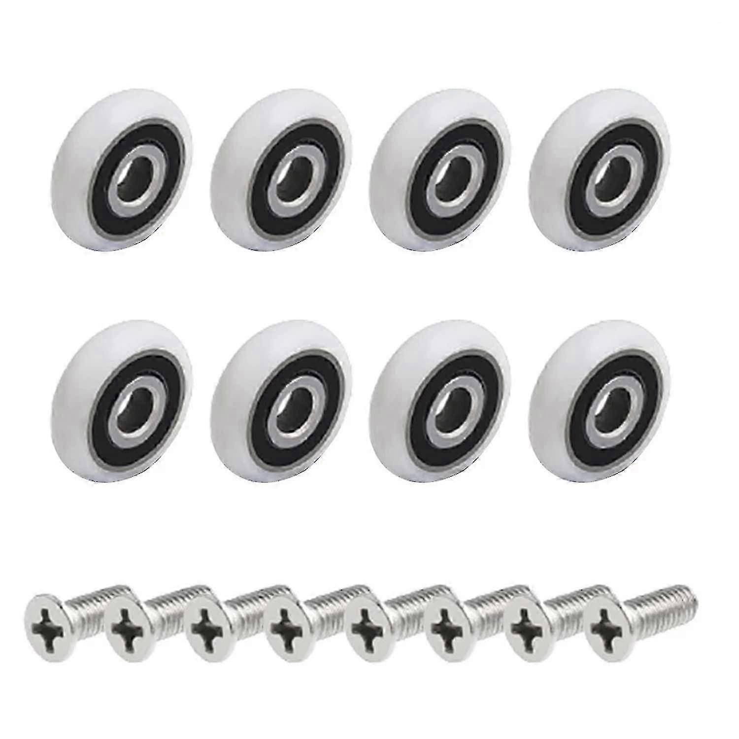 8 shower door rollers from (25mmm5screw)