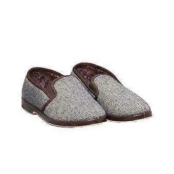 GBS Stafford Mens Twin gousset poussoir / Slippers Mens