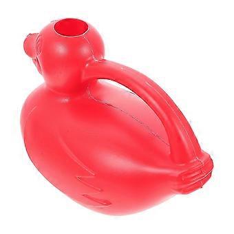 Children's Sand Tools Watering Can for Outdoor Gardening Red Plastic