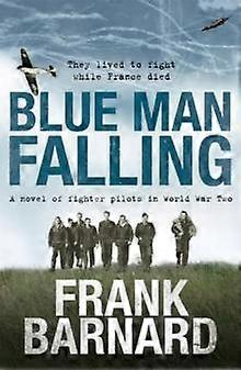 Blue Man Falling - Frank Barnard