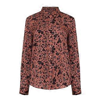 French Connection Dame/Dame Blomsterbluse med lange ærmer