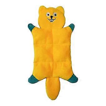 Pet-themed vocalising,durable,non-stuffed,realistic animal plush toy with furry skin texture_ynad