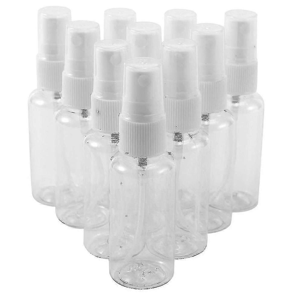 10pcs Transparent Spray Bottles Empty Spray Bottles 30ml(100ml)