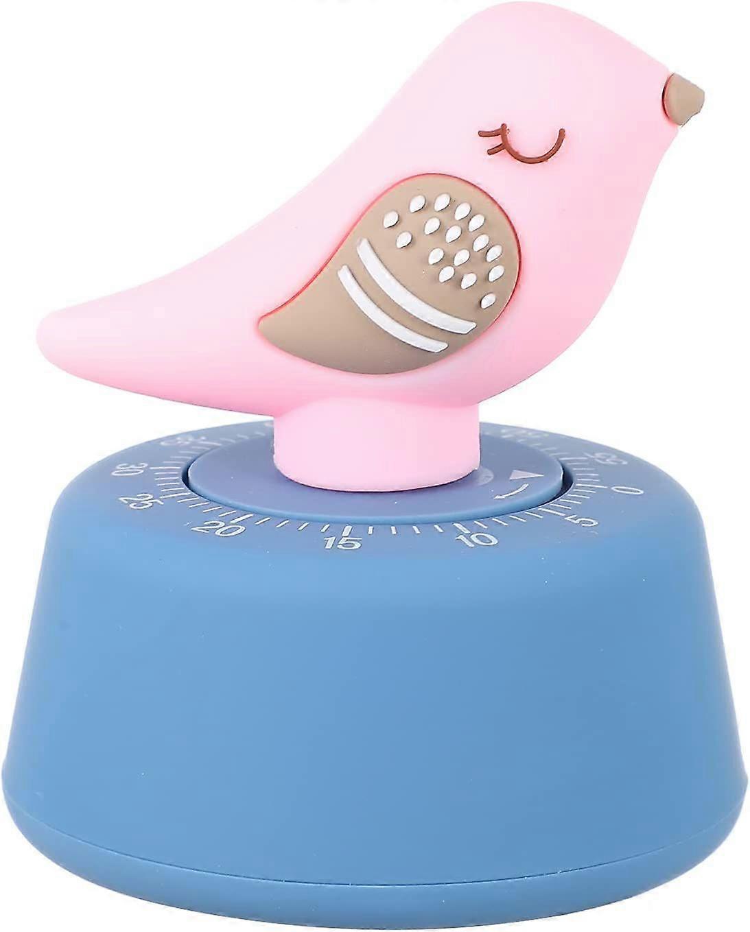 Baicccf 1pc Kitchen Timer Manual Cooking Timer Cartoon Mechanical Wind Up Timer Alarm Clock