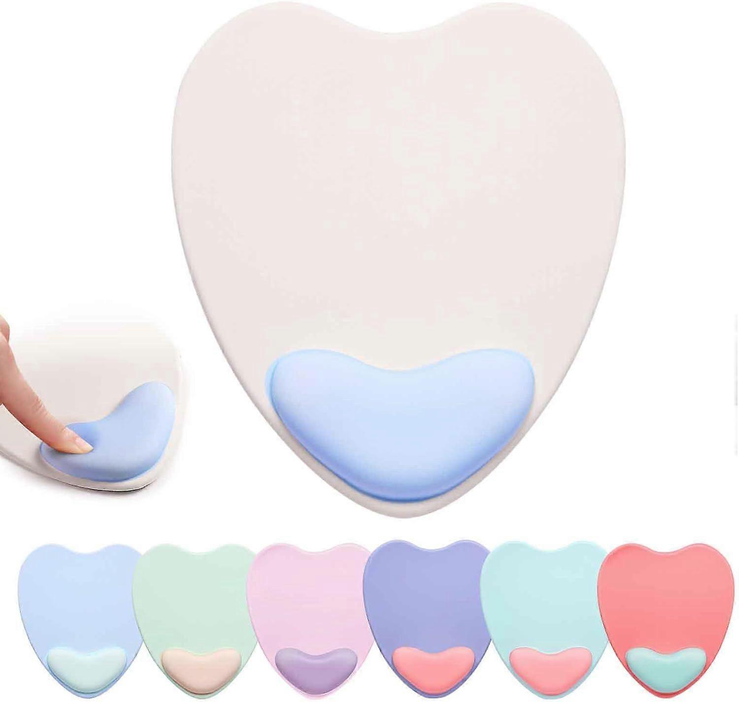 Mouse pad with wrist rest set (milk tea)