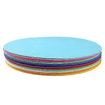 Kaesi Football Training Mark Plate Non-slip Agility Training Vibrant Color Soccer Training Obstacle Logo Round Disc for Exercise
