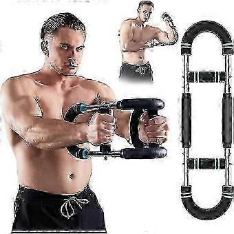 Twister Arm Exerciser - Adjustable Spring Workout Bar for Forearm, Triceps & Chest Strengthening, Portable Home Fitness Equipment