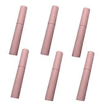 Nachfüllbarer Eyeliner-Stift mit Präzisionspinsel, auslaufsichere Reise-Make-up-Fläschchen, 6-teiliges Set