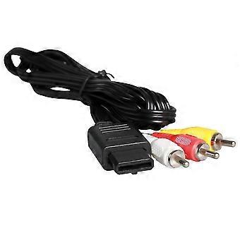 Composite AV Cable 1.8m (5.8ft) for TV, Compatible with GameCube NGC N64 SNES