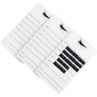 Lash Tray Acrylic Lash Holder Tray for Eyelash Storage 3Pcs Set
