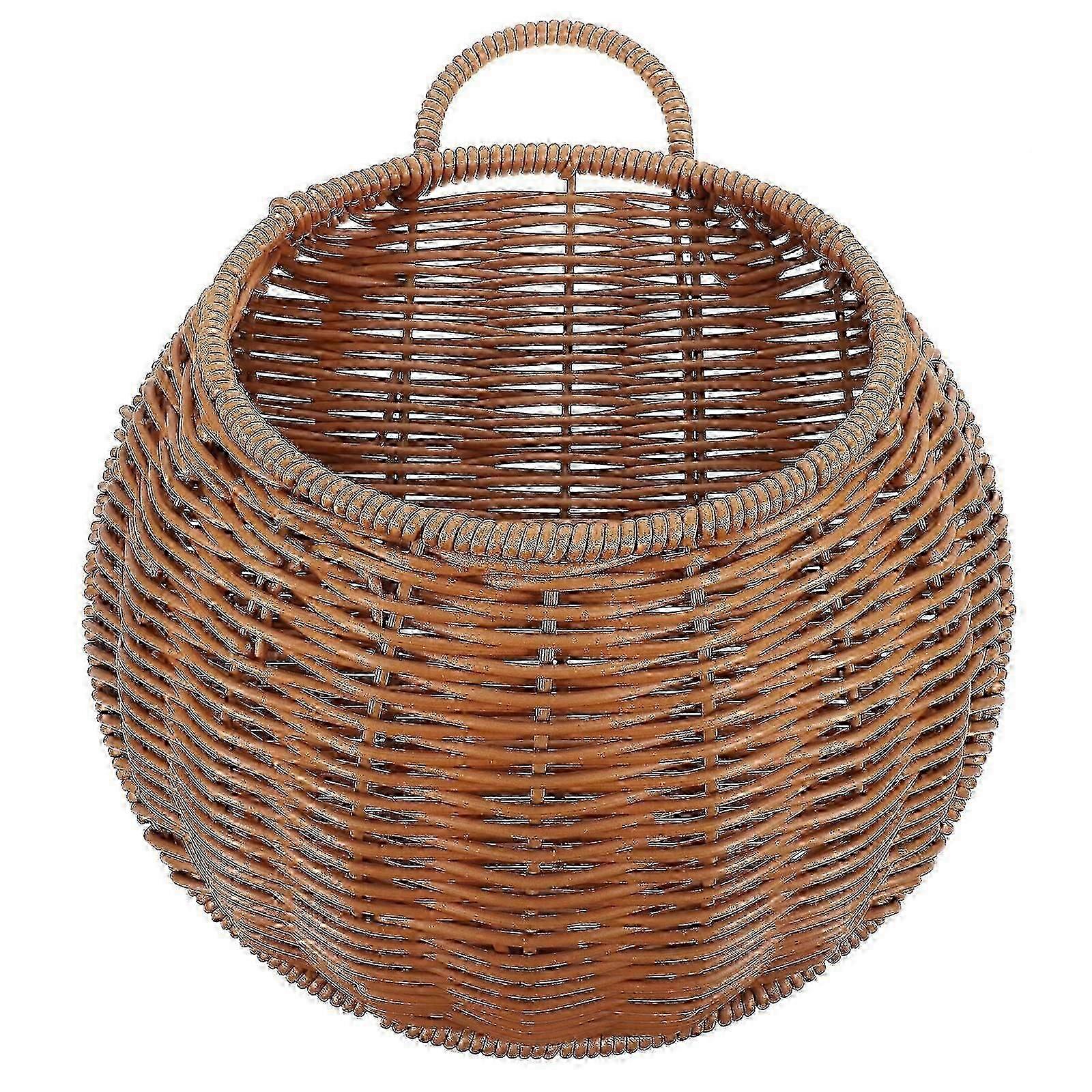 Functional Hanging Basket,Wall Decor Ideal for Modern and Rustic Settings
