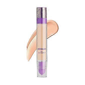 7,5 ml Doppelkopf-Concealer mit Pinsel Puderpuderquaste Aknefleck Dunkler Kreis Volle Deckkraft Lang anhaltend
