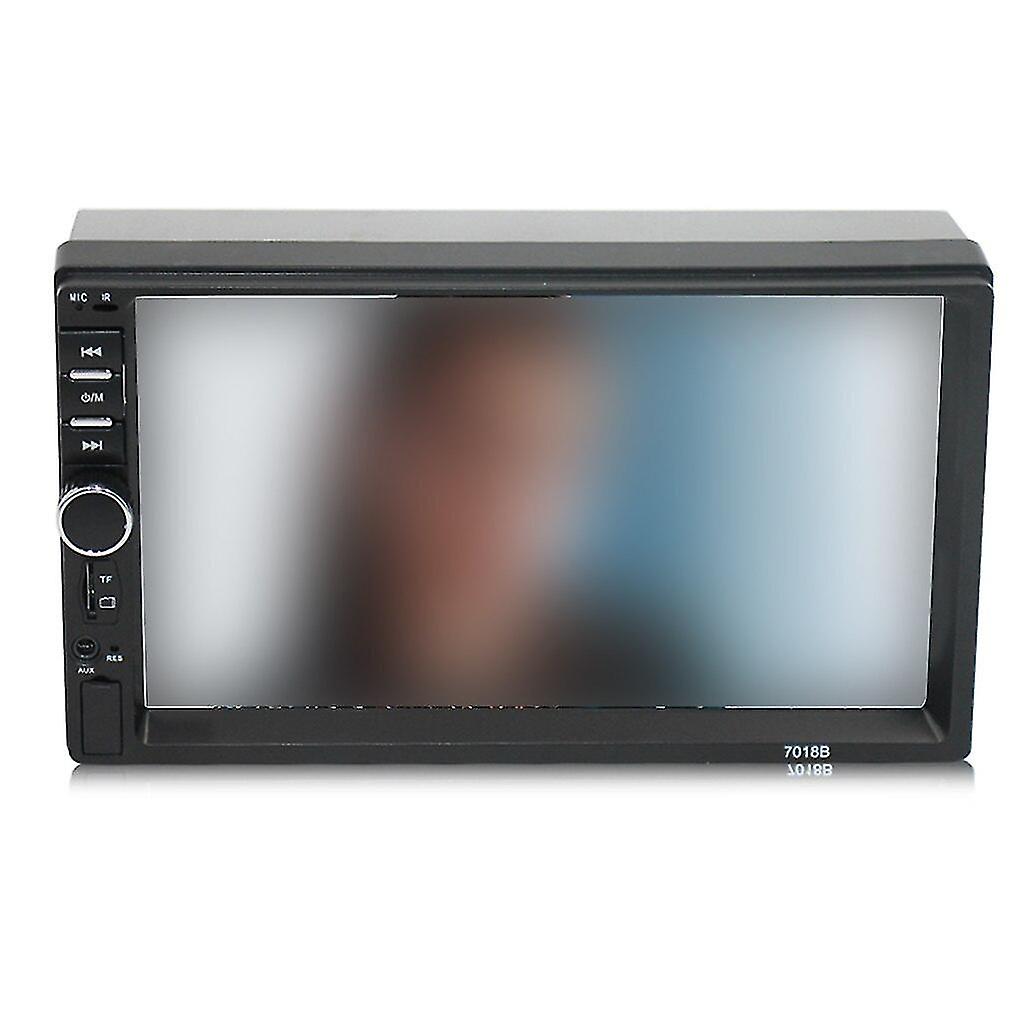 بلوتوث 7 بوصة مزدوجة 2 الدين شاشة سيارة مشغل MP5 ستيريو عجلة القيادة التحكم راديو FM مكالمة حر اليدين