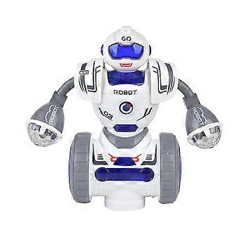 Elektrische dansrobot met intelligente 360-graden rotatie, multifunctioneel kinderspeelgoed [MI]