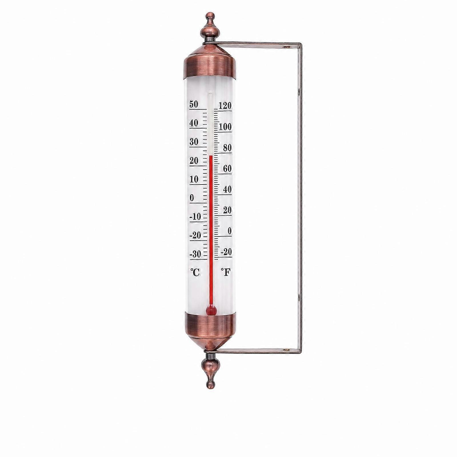 Thermometer with Mounting Bracket Classic for Yard