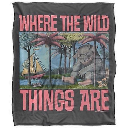 Where The Wild Things Are Cover Soft Touch Blanket