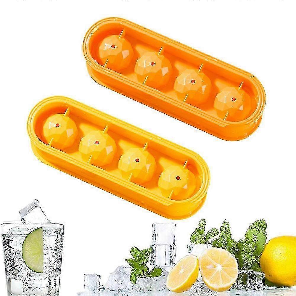 2Pcs Easy Release Ice Cube Trays