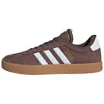 Tênis de skate Adidas VL COURT 3.0, cano baixo, unissex, marrom e branco (JP7536)
