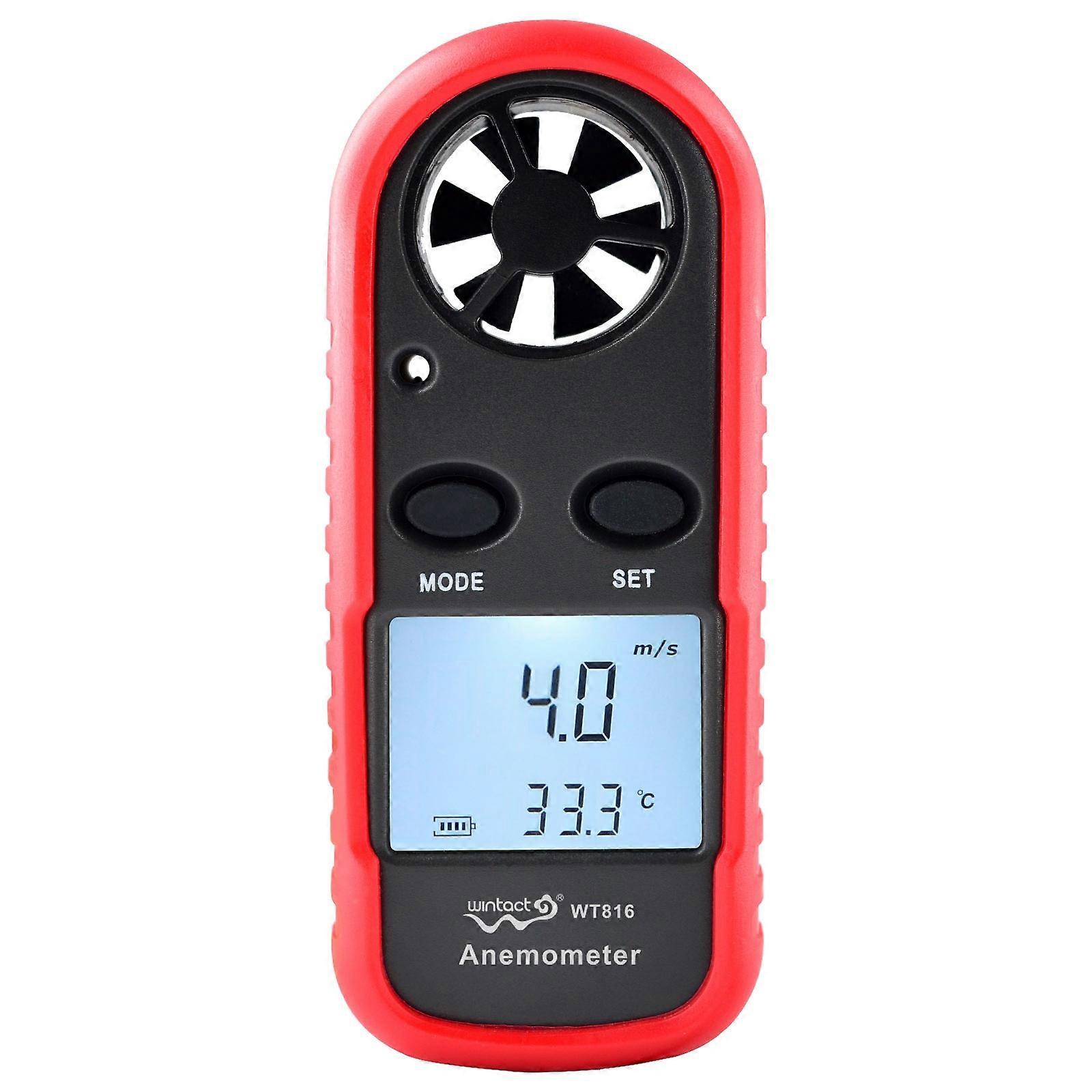 Wintact WT816 Digital Electronic Thermometer Anemometer