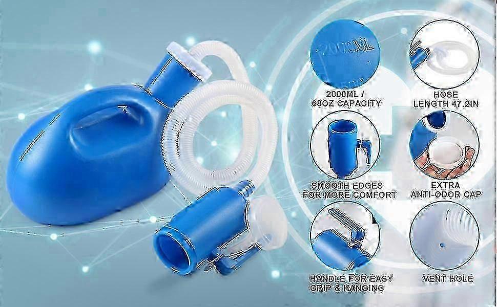 63inch Tube 2000ml Portable Urinal