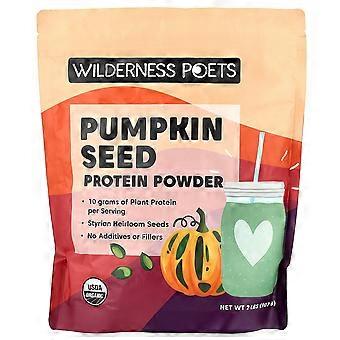 Wilderness Poets, Proteína de semilla de calabaza orgánica en polvo, 907 g