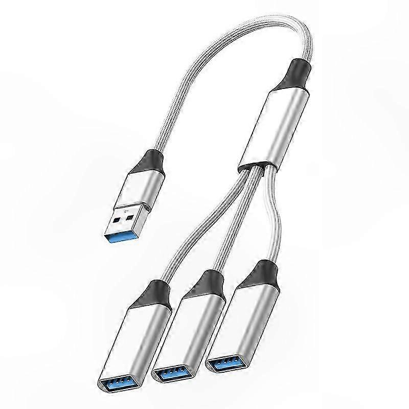 USB-A to USB-A OTG Adapter with Expander and Splitter Functionality