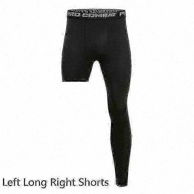 Men's Athletic Compression Pants for Running and Training