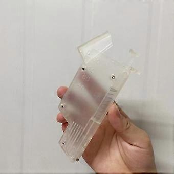 2Pcs 7-8Mm Water Gel Ball Magazines 100Rd Soft Bullet Gun Accessories Speed Loader Quick Transparent Airsoft Loader Children Toy