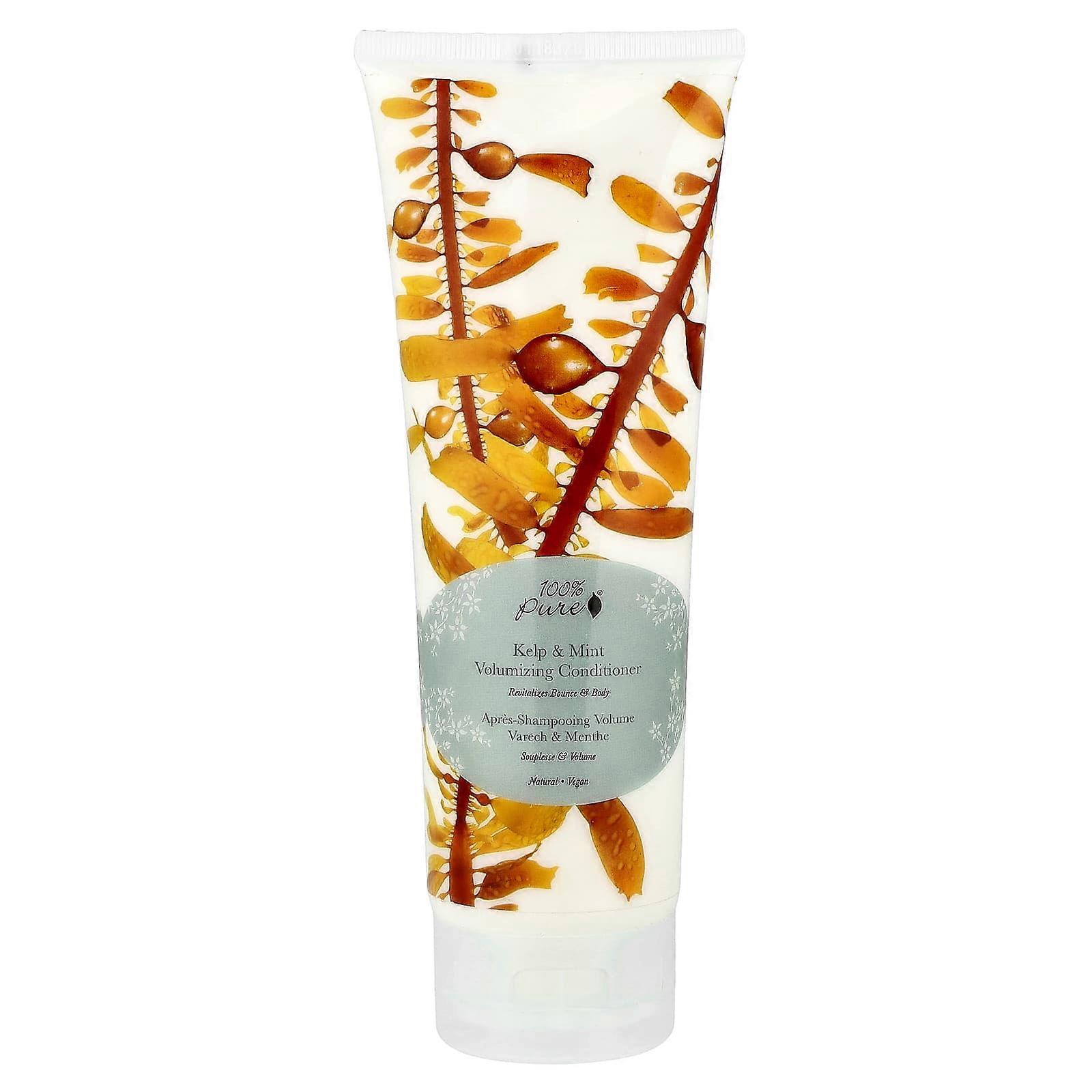 100% PURE, Kelp & Mint Volumizing Conditioner, 8 fl oz (236 ml)