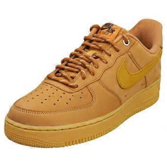 Nike Air Force 1 07 Mens Fashion Trainers in Wheat
