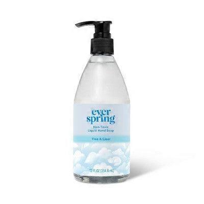 Liquid Hand Soap Refill - Lavender & Bergamot - Everspring™ 34 fl oz