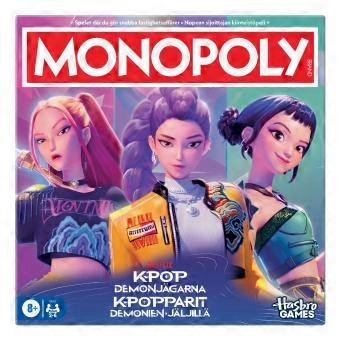 KPop Demon Hunters familjespel på finska och svenska, 2–6 spelare