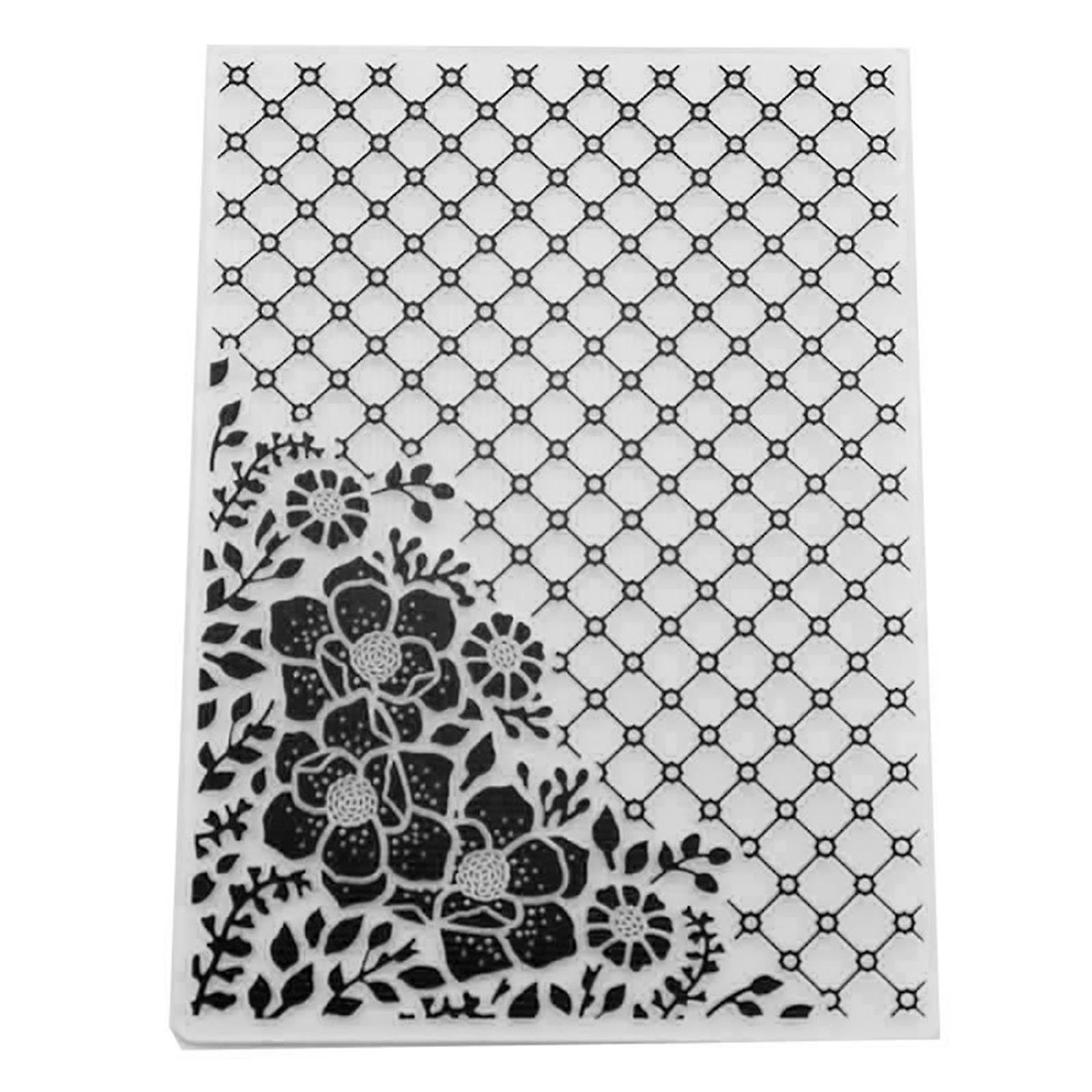 DIY Flower Scrapbook Embossing Stencil for Invitations Cards Envelopes Present