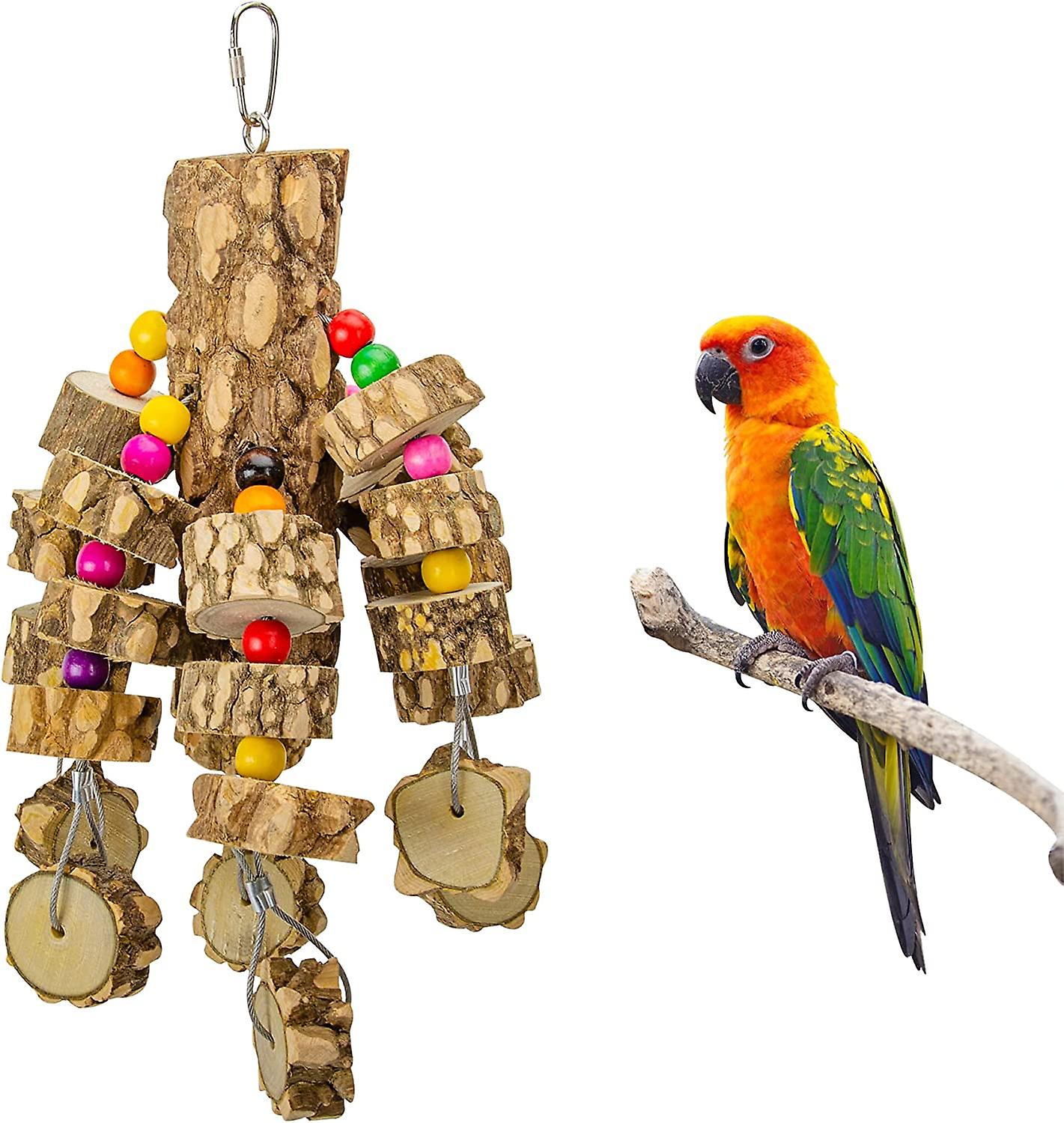 Parrot Toys for Medium Birds, Parrot Chewing Toy Bird Cage Chewing