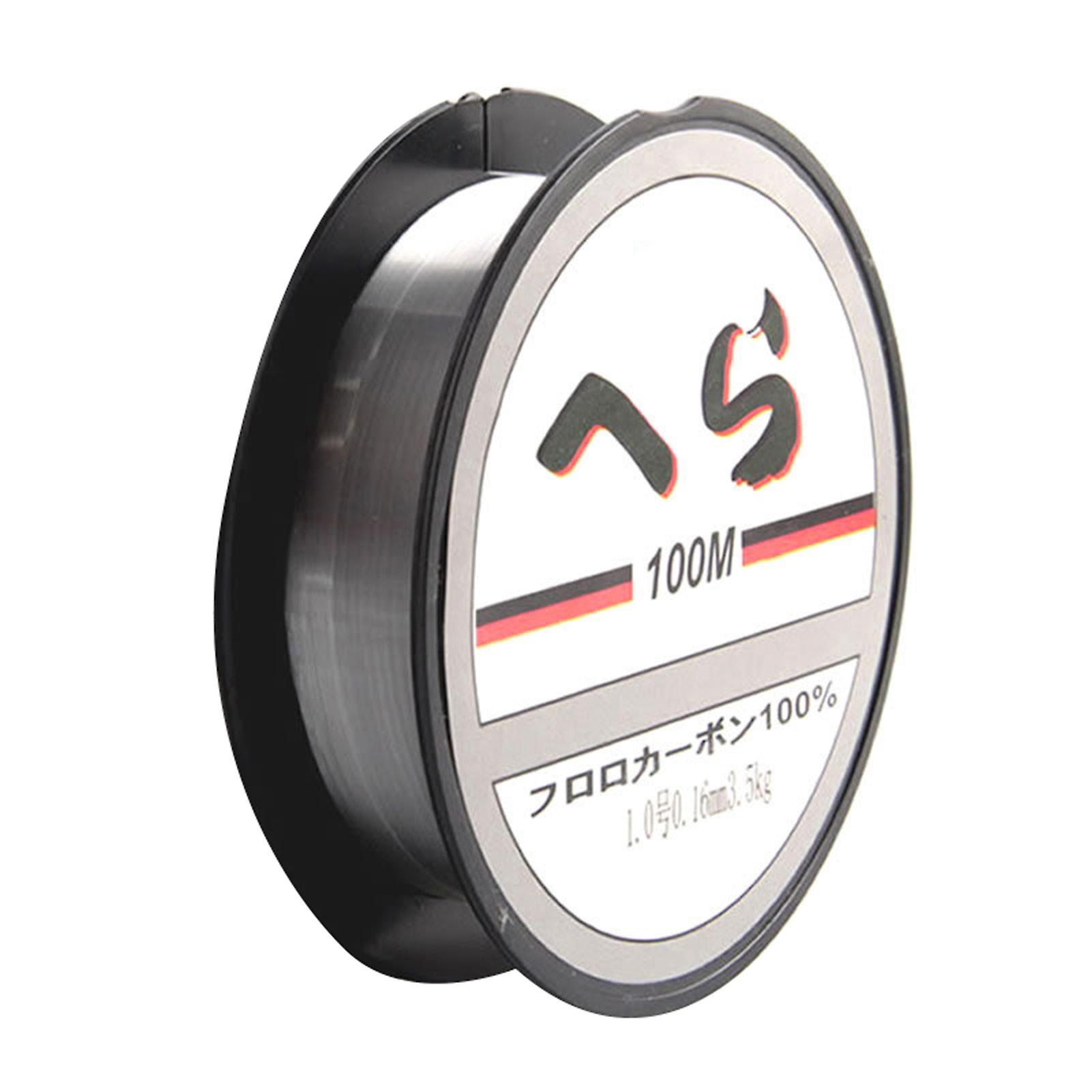 100m Nylon Fishing Line Super Strong Pull Anti Curl Cut Water Quickly Wear Resistant Bite Resistant