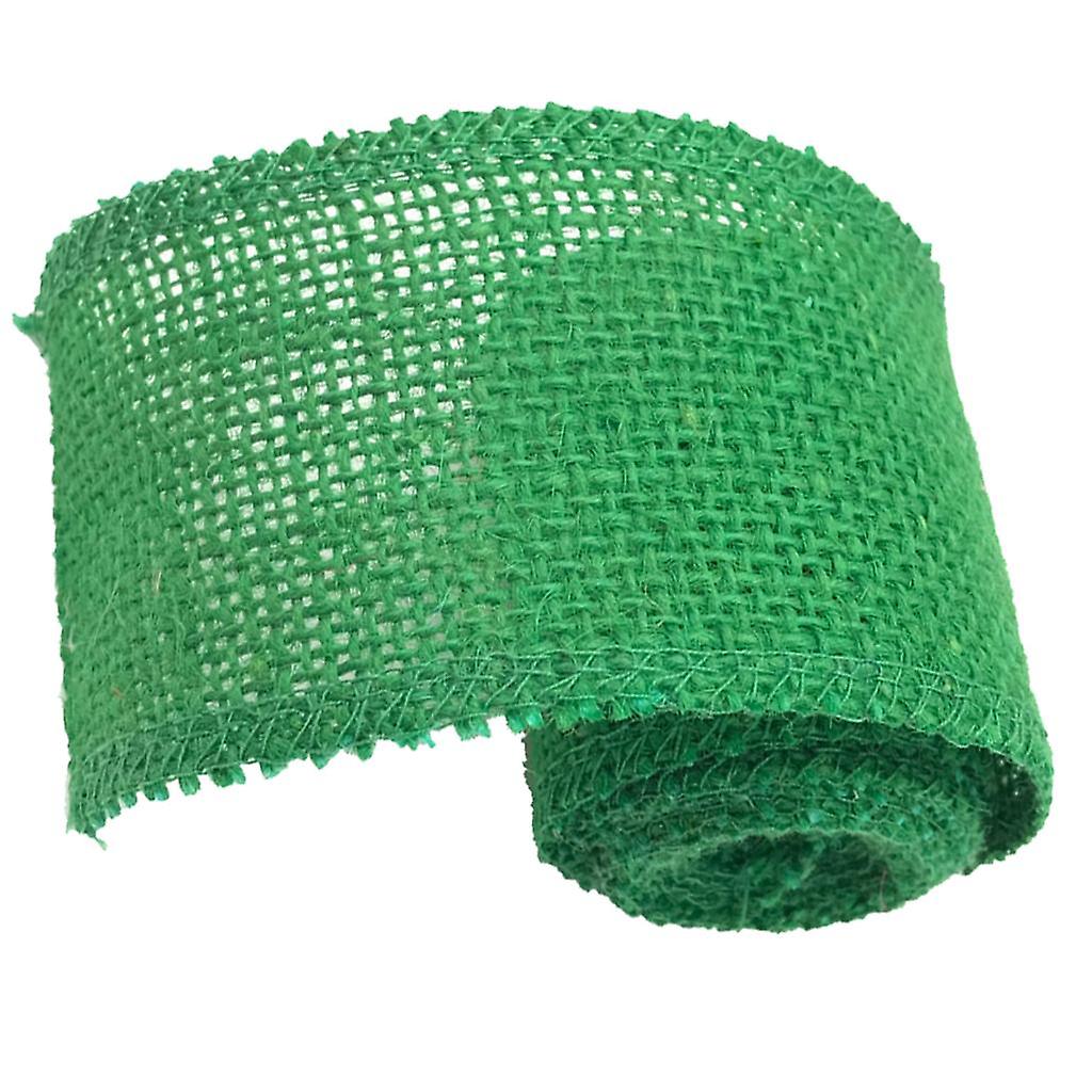 2M Burlap Ribbon Braided String Rope Wedding Party Craft Decor Purple