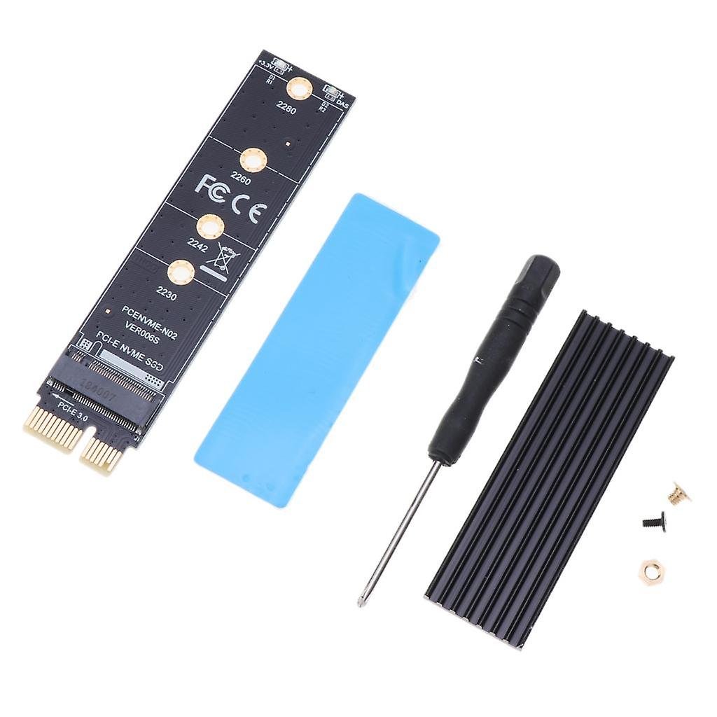 NVMe M.2 NGFF SSD to PCIE 3.0 Adapter Expansion Card with Heatsink Case