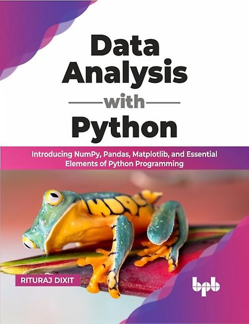 Análisis de datos con Python por Rituraj Dixit Libro de bolsillo